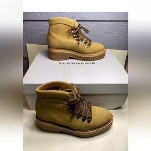 Clergerie Paris Celina 2 Womens Leather Boots Size EUR35.5  US 5 New